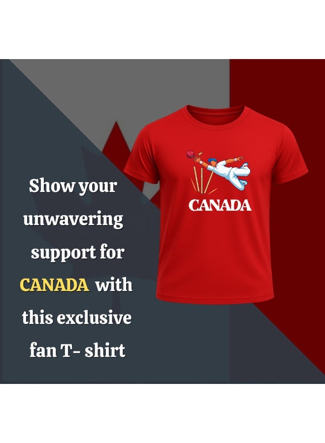 برينت شوب فور مي قميص كريكيت كندي للرجال | قماش رياضي خفيف الوزن | ياقة دائرية وأكمام قصيرة | مناسب للارتداء اليومي وللتدريب - Image 5